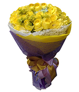Bó hoa hồng vàng tặng sinh nhật LH205