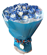 Bó hoa hồng xanh tặng sinh nhật LH201